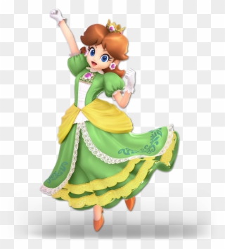And Definitive Official Renders Of - Princess Daisy Super Smash Bros Ultimate Clipart