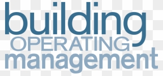 Building Operatin Management Logo 2019 - Building Operating Management Magazine Logo Clipart