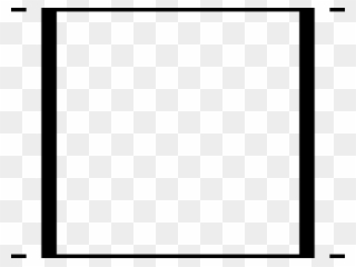 Squares Clipart Black Square Frame - Monochrome - Png Download