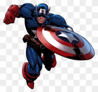 Rogers The Avengers - Capitan America Comic Png Clipart