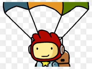 Parachute Clipart - Scribblenauts Unlimited Maxwell - Png Download