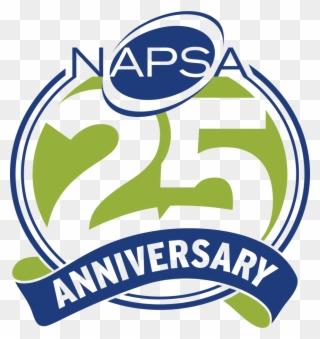 Png 2color Napsa Conf 25th Anniv Logo - 25 Years Clipart