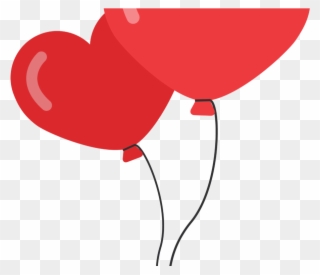 Heart Shaped Balloons Png Image - Clip Art Balloon Heart Shape Transparent Png