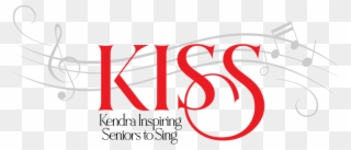 Kiss With Notes - Sheet Music Notes Clipart