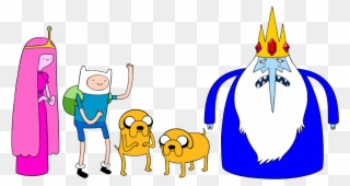 “ For Prettydeadmelancholic ” - Adventure Time Character Lineup Clipart