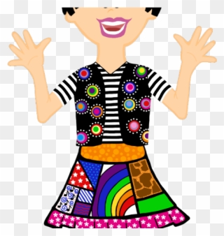 School Clipart Spirit Day - Mismatched Clothes Wacky Wednesday Clipart - Png Download