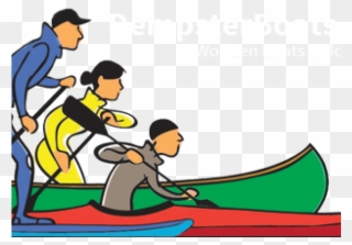 Canoe Clipart Canoe Boat - Canoe - Png Download