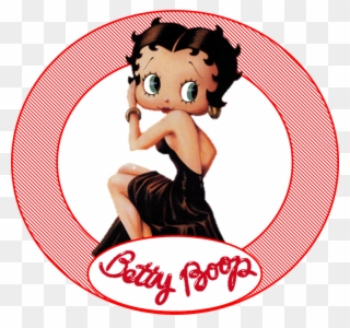 Free Printable Mini Kit - Betty Boop Black Dress Clipart