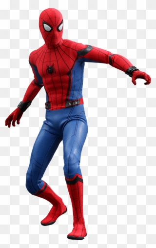 Marvel Spider Man Sixth Scale Figure By - Spider Man Body Png Clipart