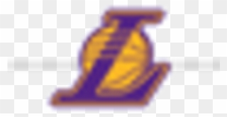 Be Sure To Play The Lakers Pick N Roll Game Every Game - Lakers Logo Silhouette Clipart
