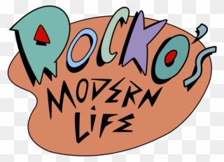 #rockosmodernlife #rocko #animation #cartoons #toons - Rocko's Modern Life Logo Clipart