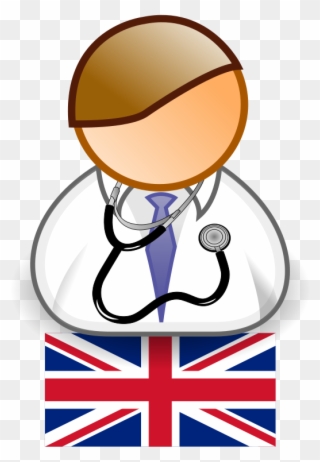 United Kingdom Medical People Stub - Uk Flag Logo Clipart