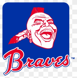 1966 - - Atlanta Braves Retro Logo Clipart