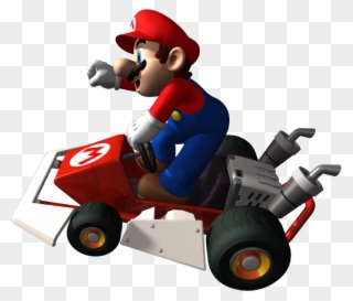 Super Mario Kart Png Transparent Image - Mario Kart Ds Mario Clipart