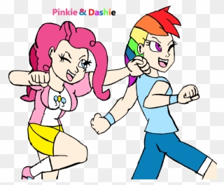 Pinkie & Dashie People Clothing Child Facial Expression - Cartoon Clipart
