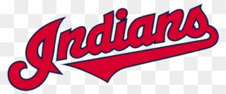 Baseball &ndash Perspectivedesigns - Cleveland Indians Script Logo Clipart