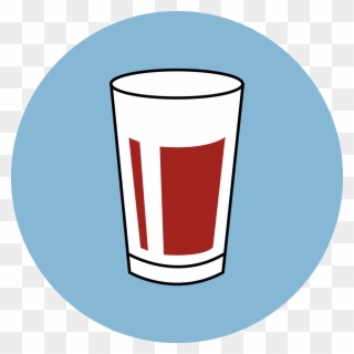 Imperial Red - Pint Glass Clipart