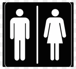Bad Bathrooms Are Bad For Business - Restroom Sign Clipart