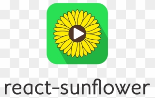 New Logo For React Sunflower - Laptop Clipart