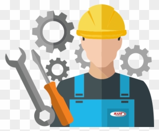 Ram Construction Worker - Field Worker Icon Png Clipart