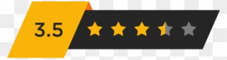 Image Star Rating P - 3 5 Star Rating Clipart