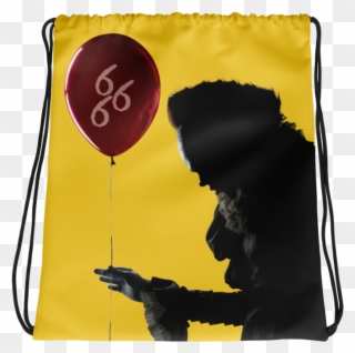 Pennywise Drawstring Bag - Pennywise Png De It Clipart