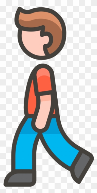 Woman Walking Emoji - Emoji De Persona Caminando Clipart