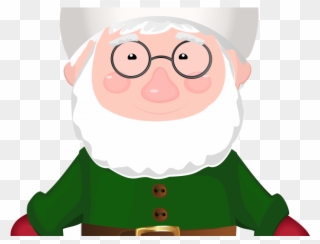 Elf Clipart Dwarf - Santas Helper Clip Art - Png Download