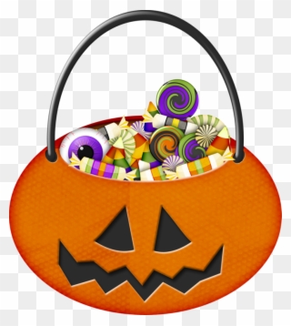 Halloween Clipart, Halloween Iii, Halloween Buckets, - Treats Halloween Clipart - Png Download