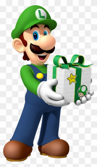 Luigi - Happy Birthday Mario And Luigi Clipart