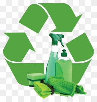Green Cleaning Is The New Standard - Vector Recyclable Icon Png Clipart
