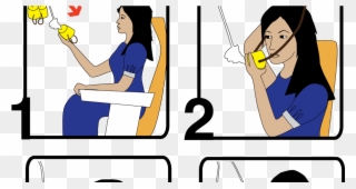 Help Yourself Before Helping Others Airplane Clipart