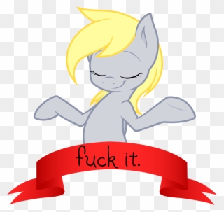 Comments - Derpy Pony Shrug Clipart