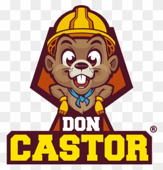 Don Castor Logo Design Cartoon Logo, Animal Logo, Logo - Castor Logo Clipart