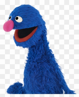 Grover From Sesame Street - Sesame Street Blue Muppet Clipart