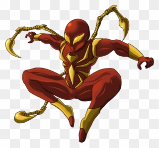 Iron Spiderman Clipart Spiderman Png - Iron Spider Man Clip Art Transparent Png