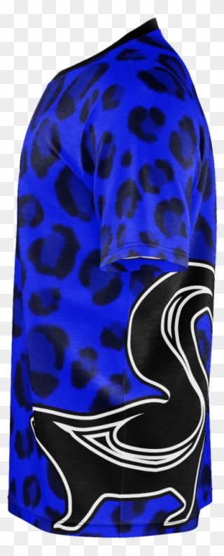 Side Skunk - Blue Leopard - Illustration Clipart