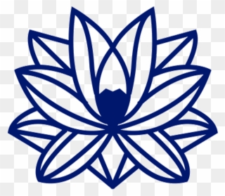 Indigo Lotus Flower Icons Png - Sacred Lotus Clipart