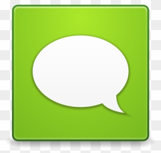Apps Gwibber Icon - Transparent Text Message Icon Clipart