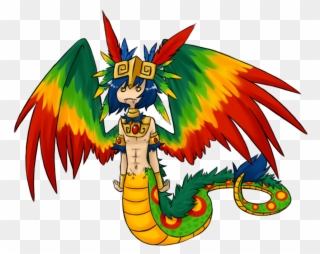 Quetzal The Quetzalcoatl By Askprincessdreyanna - Quetzalcoatl Rainbow Clipart