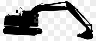 Free Png Excavator Silhouette Png Images Transparent - Excavator Png Black Clipart