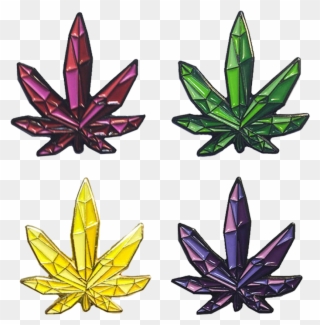 Weed Crystals Pin Copy V=1495855446 - Crystal Weed Leaf Clipart