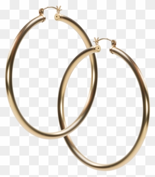 5" Hula Hoops - Earrings Clipart