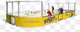Mini Arena Ice Skating Rinks - Banner Clipart