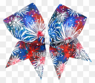 Baby You're A Firework Sublimated Bow - Earrings Clipart