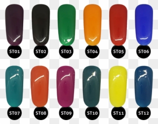 Gel Aora All In One Mood Change And Glow In The Dark - Nail Polish Clipart