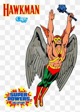 Hawkman By Elcapy Super Powers, Dc Comics, Superhero - Comic Hawkman Transparent Clipart