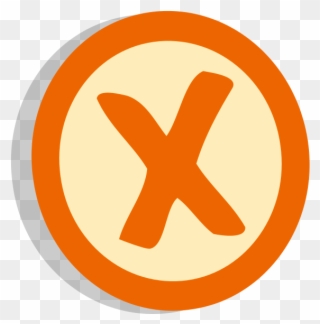 Symbol Delete Vote - Circle Clipart