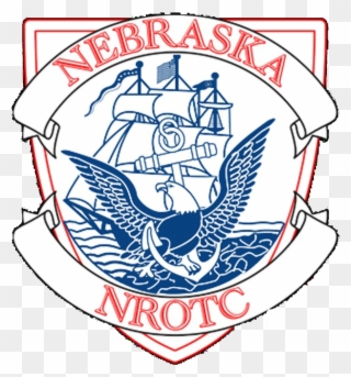 University Of Nebraska - Us Navy Emblem Black And White Clipart