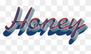 Free Png Honey 3d Letter Png Name Png Images Transparent - Calligraphy Clipart